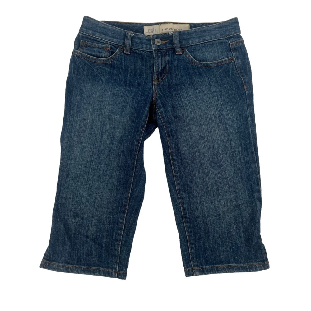 Ann Taylor LOFT Slim Cropped Shorts Size 0 Petite Women’s